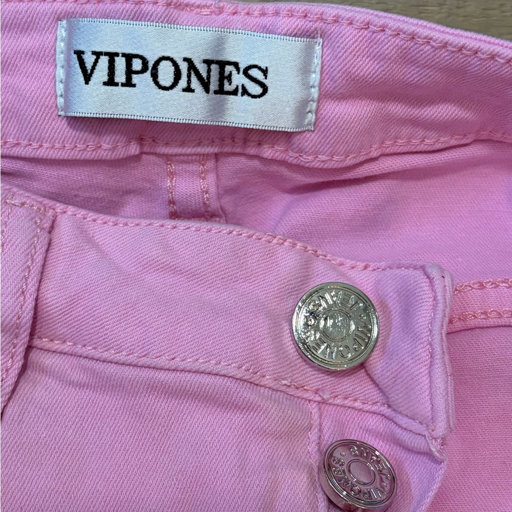 Pink Flared Jeans - Picture 2 of 5
